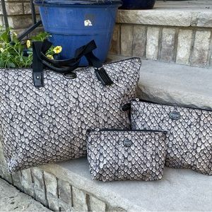 COACH NWOT Large Weekender 3 PC Tote Set Luggage Set